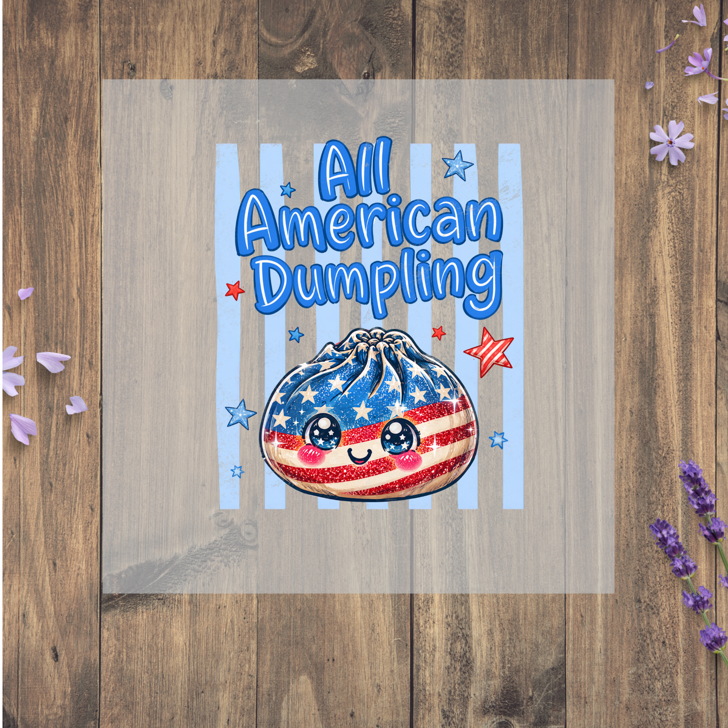 All American Dumpling DTF Transfer