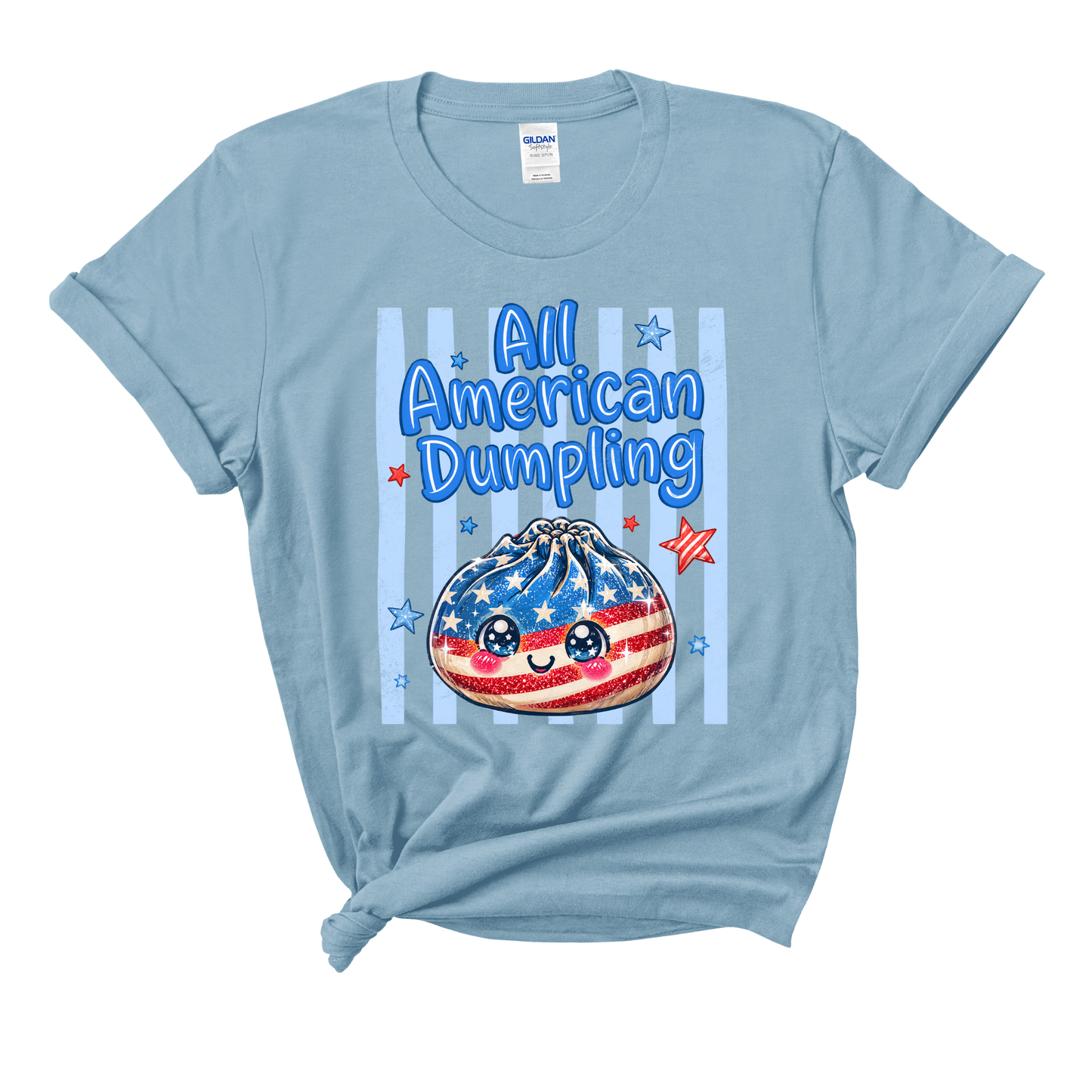 ALL American Dumpling Patriotic T-Shirt