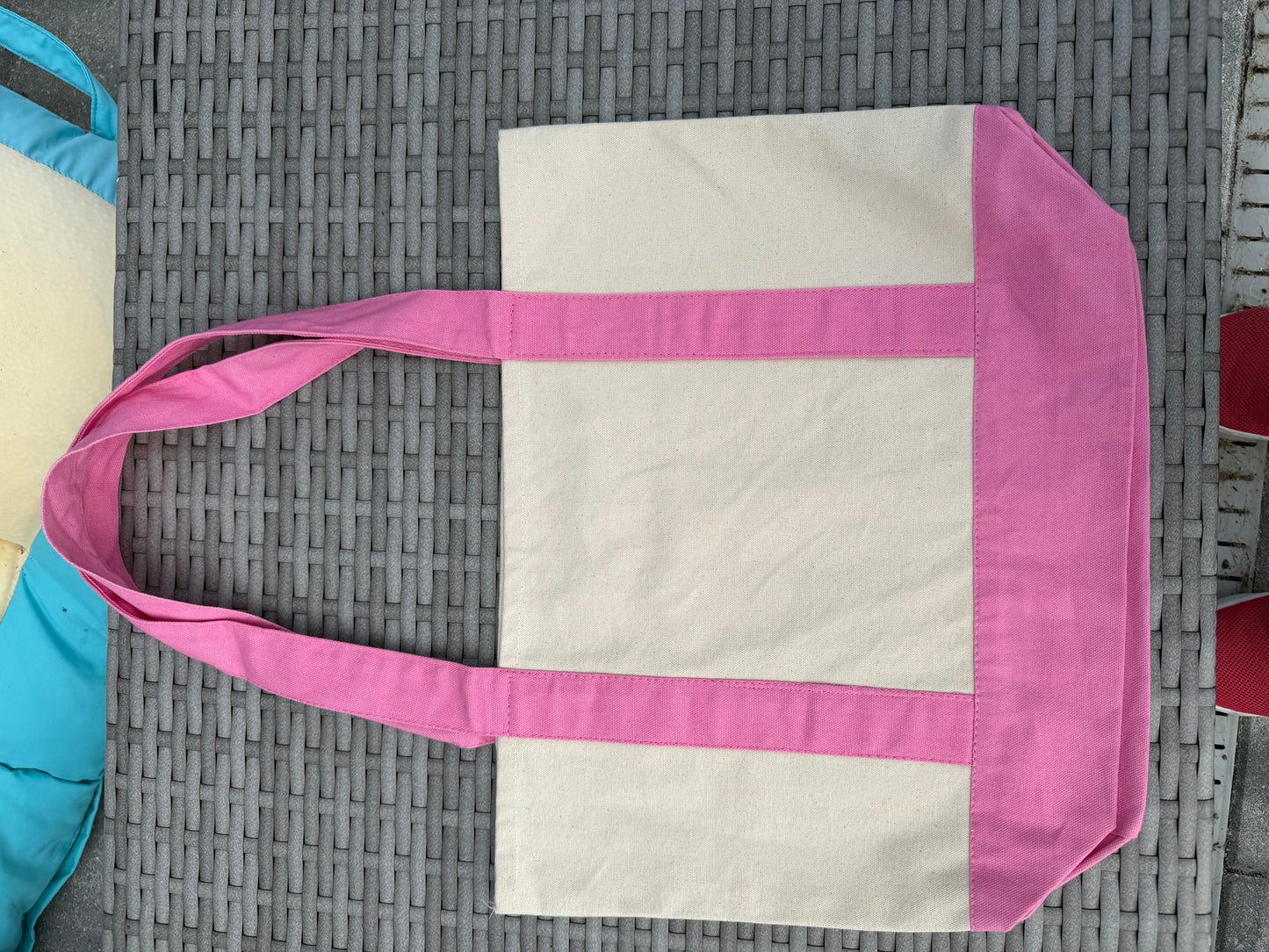 Ranch Life Canvas Tote Bag | Handmade Embroidered Everyday Bag