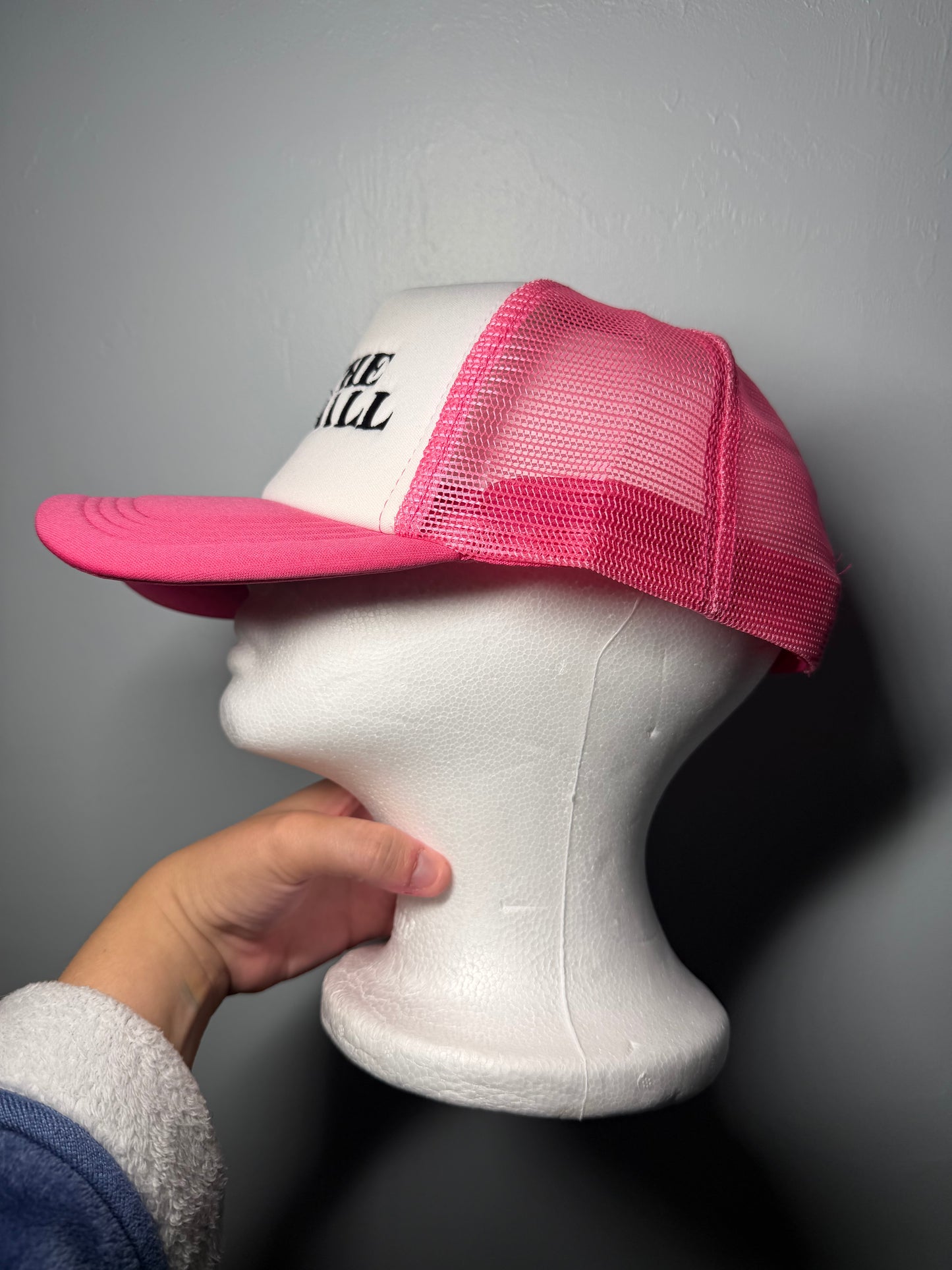 Hit The Dang Ball Embroidered Hat | Softball Hat | Baseball Mom Hat | Sports Trucker Cap