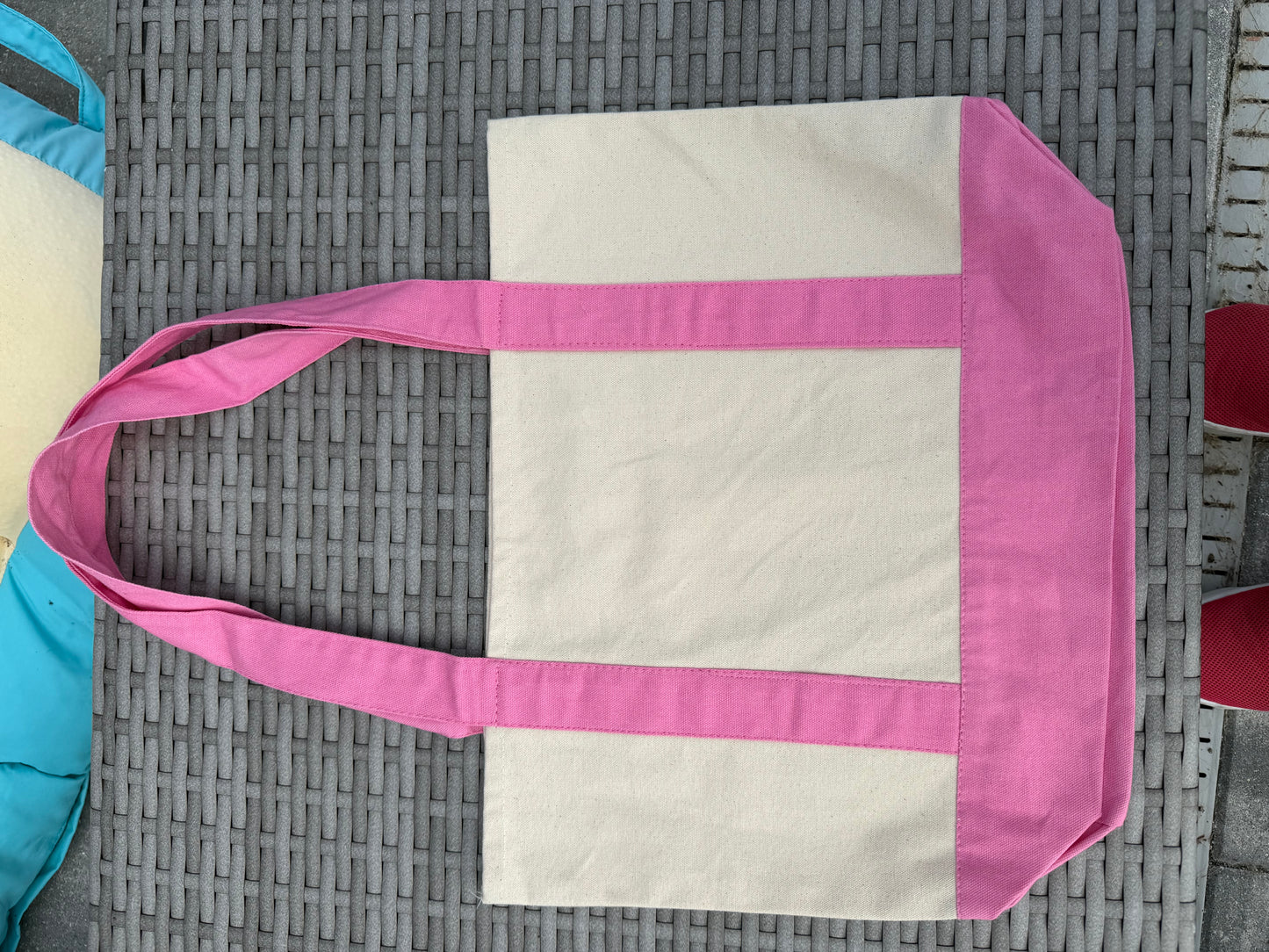 Ranch Life Canvas Tote Bag | Handmade Embroidered Everyday Bag